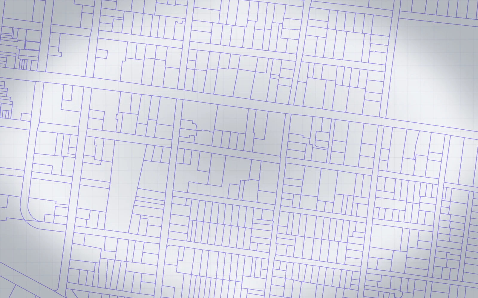 Parcel boundaries over aerial imagery of Rutherford County, Tennessee
